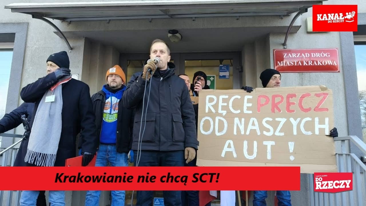 Miniatura: Krakowianie nie chcą SCT! A. Hareńczyk