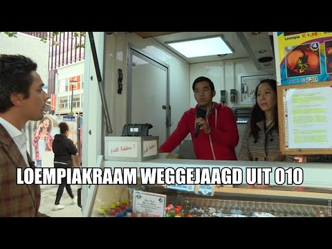 Loempiakraam Rotterdam woest want moet weg