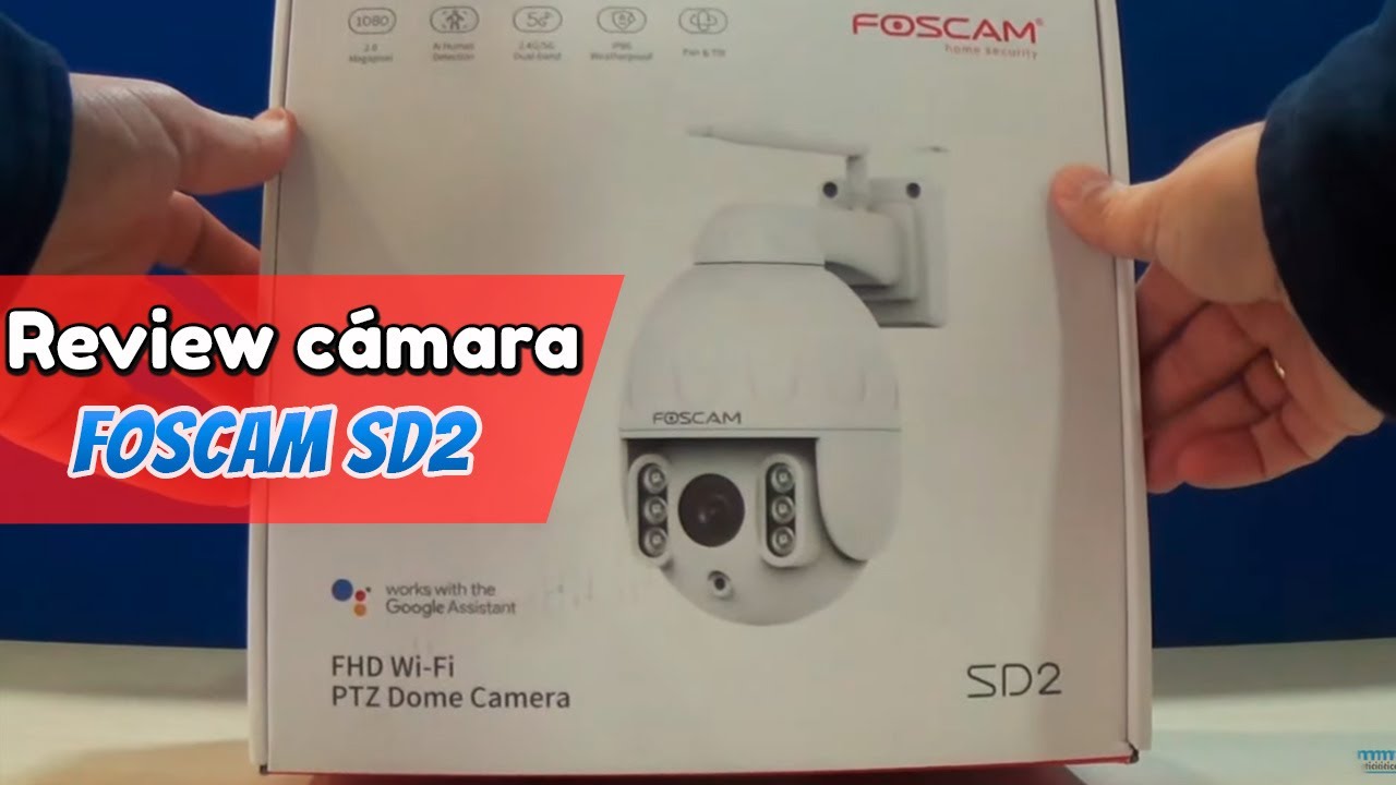 Review cámara IP Foscam SD2 exterior motorizada Zoom optico 4x