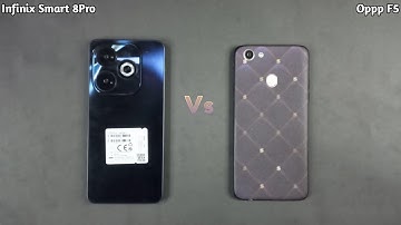 Infinix Smart 8Pro Vs Oppo F5 | Speed Test & Comparison, Who