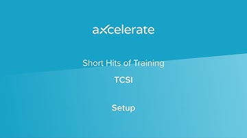 TCSI Integration Ep.1 - Setup