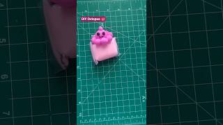 🥺 Making the CUTE-est Octopus Keychain with Super Clay! (So Easy!)  #shorts #trending #viral #fyp