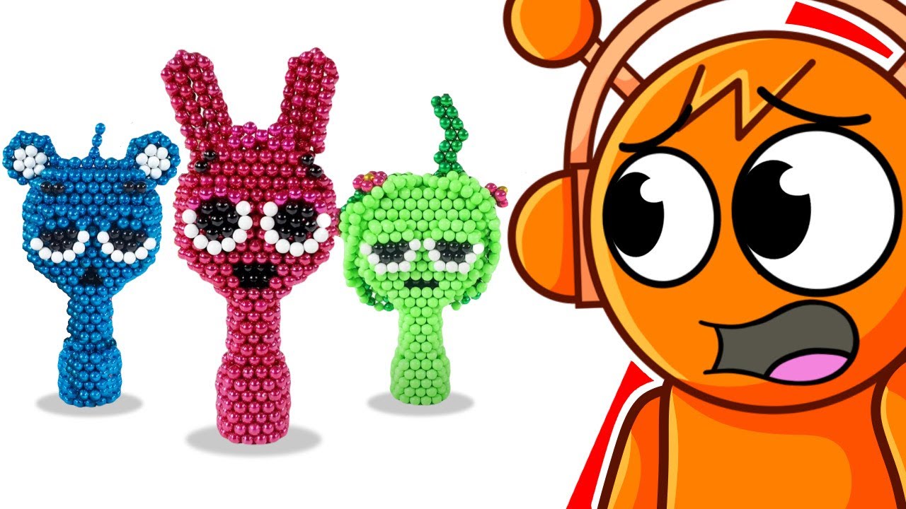 The Most SATISFYING SPRUNKI Magnet Art!