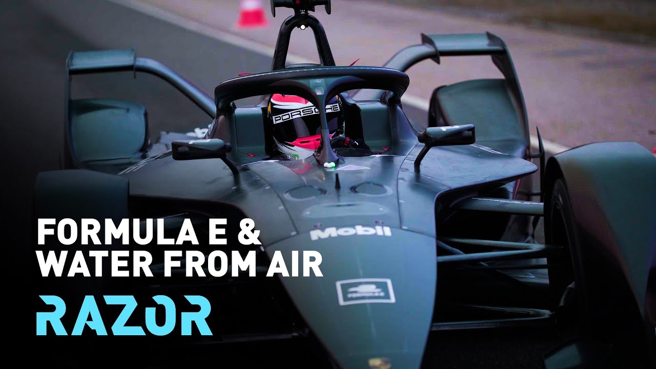 Formula E and harvesting water from air: 