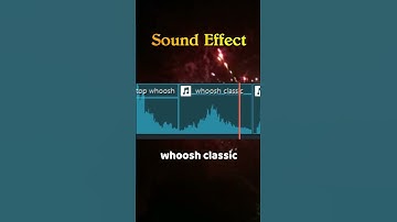 Thumbnail of Top 5 Whoosh Sound Effects for Epic Video Edits." #soundeffects ,#sfx ,#shorts