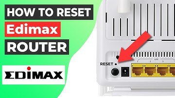 🔁 How to Reset Edimax router to factory default settings