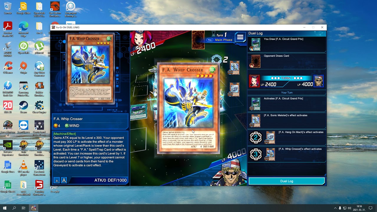 Yu Gi Oh! Duel Links Formula Athletes are on the way