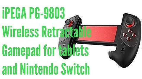 IPEGA PG-9083 Wireless Retractable Gamepad - Unboxing and Review with Nintendo Switch