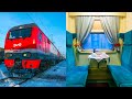 Railway. First Class сar review train Rossiya Vladivostok-Moscow/Обзор вагона 1 класса поезда Россия