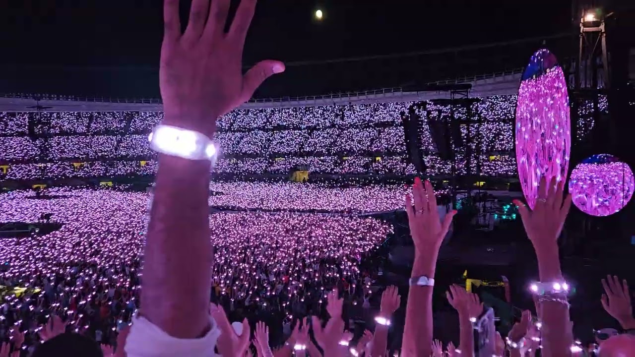 Coldplay - A sky full of stars 21.8.2024 Vienna Austria 10/10