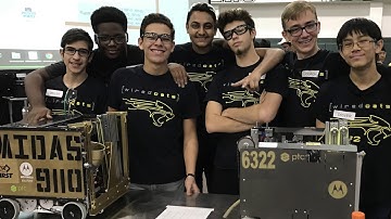 FTC 9110 - Wiredcats Omega - 16/17 Mid Season Video