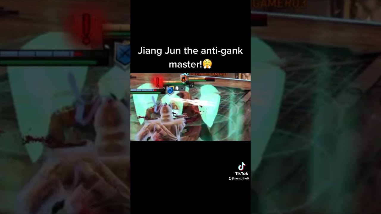 Jiang jun spicy anti-gank in for honor💯 