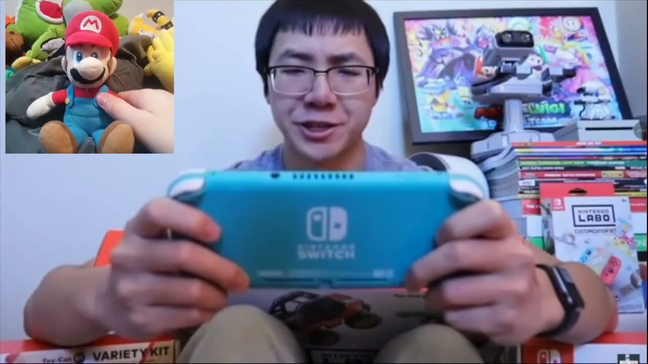 Mario Plush Reaction: YTP Plainrock Smacks A Lite Switch