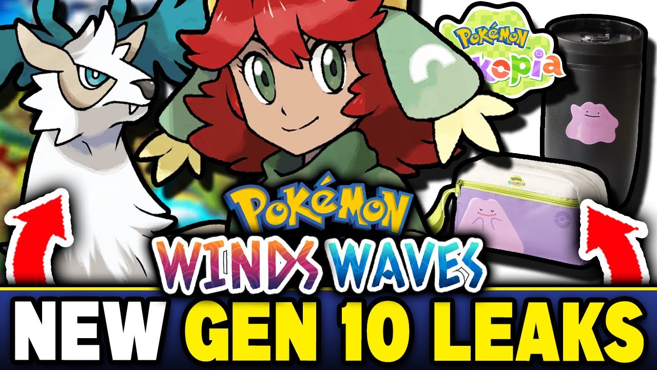ポケトーク POKEMON NEWS! NEW 600+ GEN 10 POKEDEX LEAK? NEW POKOPIA GAMEPLAY