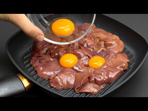Теперь готовлю ПЕЧЕНЬ только так! Печень Никогда не была настолько Вкусной! Рецепт куриной Печени