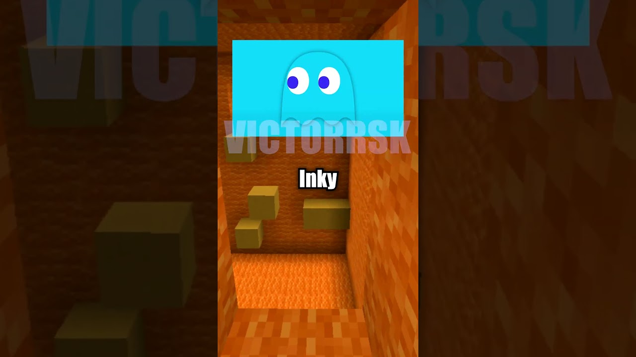 Every pacman ghost has its own behavior!