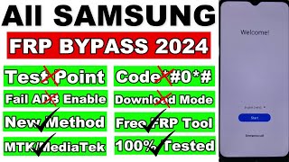 Samsung MTK/MediaTek All Phones FRP Bypass-No Download Mode-No EDL Mode-No *#0*#-No Test Point-2024