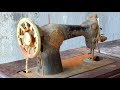 Restoration ancient sewing machines after 43 years of Japan part2