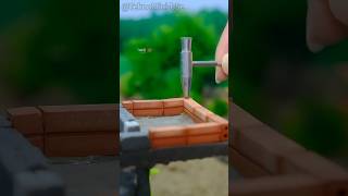 Day 17 diy how to Mini building project 🏠 and Mini homes #diy #scienceproject #building