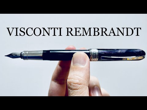 Fountain Pen] Visconti Rembrandt Review - YouTube