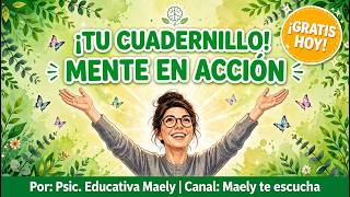 ¡GRATIS! Tu Cuadernillo MENTE EN ACCIÓN | Autoestima, Pensamientos y Temperamento