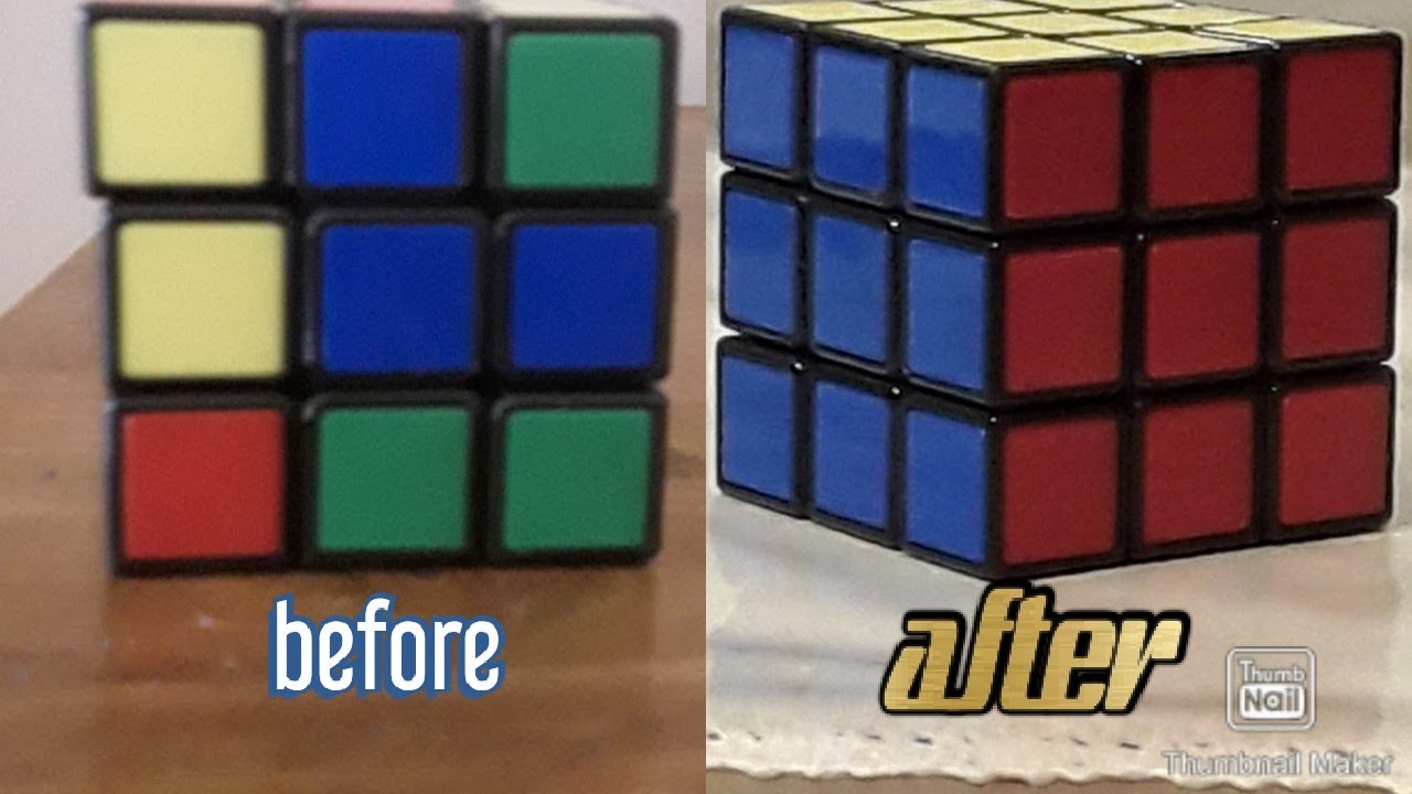 how to make the rubik's cube part 1 - YouTube