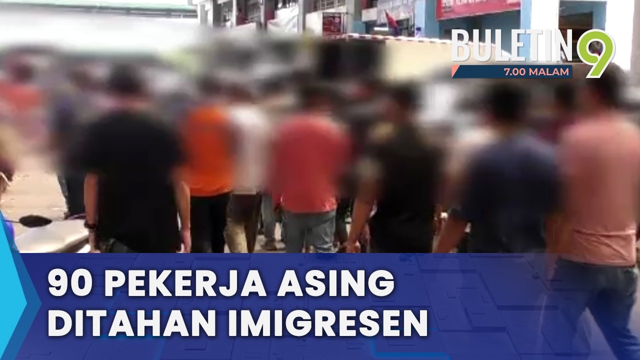 Cubaan Lari Gagal, 90 Pekerja Asing Dicekup (B9)