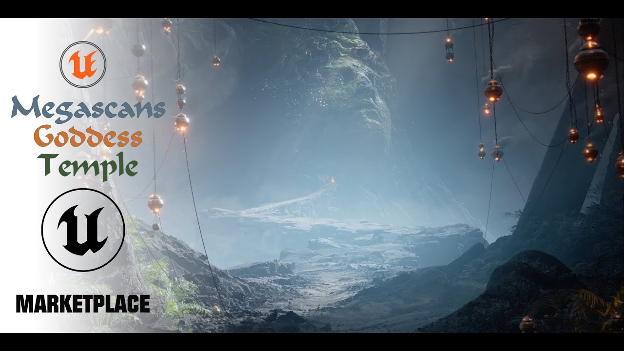 Goddess Temple I Quixel Megascans I Unreal Engine I myko - YouTube