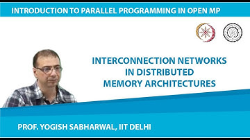 Interconnection networks in Distributed Memory architectures