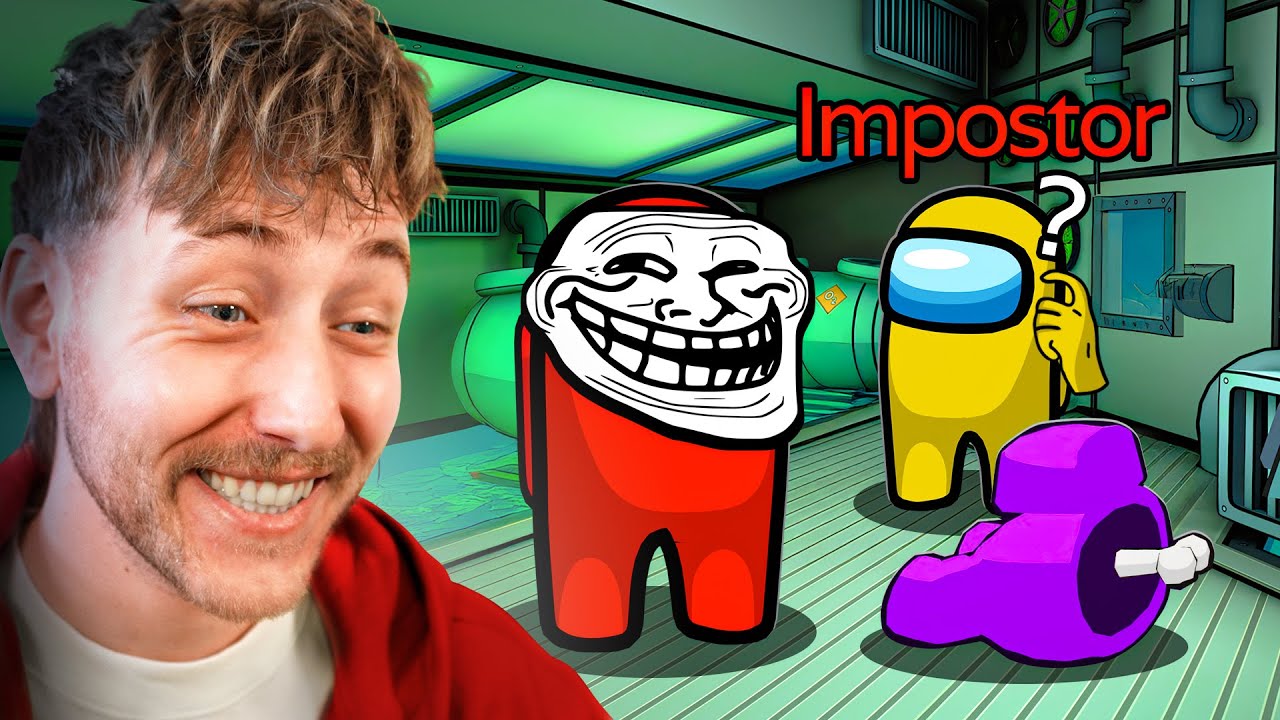 IMPOSTER VOOR DE GEK HOUDEN IN AMONG US 3D!