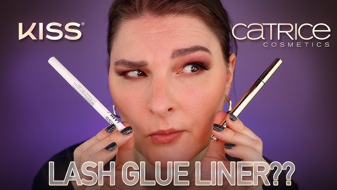 Revolutionary?! KISS LASH LINER GLUE! - YouTube