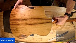 Simple Setup on a Taylor 214ce w/ GORGEOUS KOA