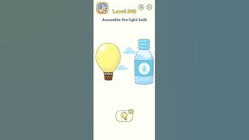 Dop 2 (Delete one part) Level No 242 Assemble the light bulb #youtubeuploader #videoedits #offical
