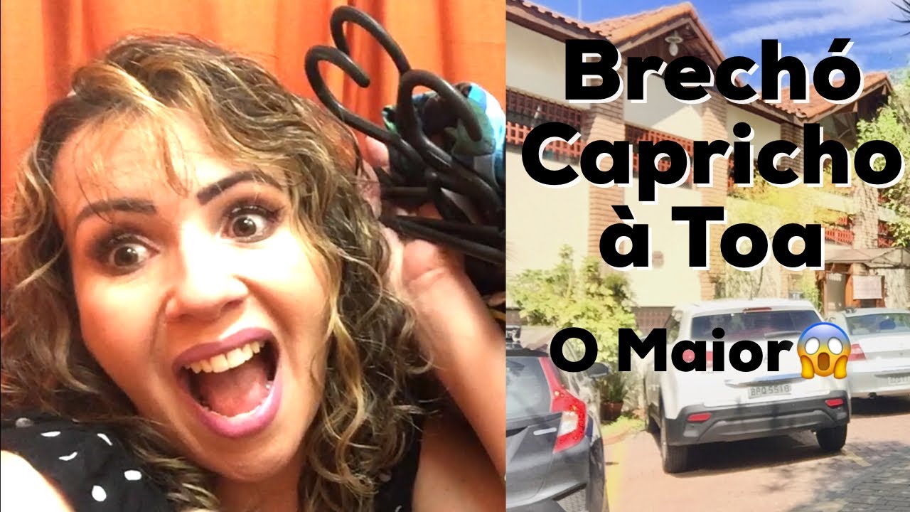 BRECHÓ CAPRICHO à TOA:O Maior SP😱Achados/Grifes:CHANEL,FARM,MK,PRADA ...