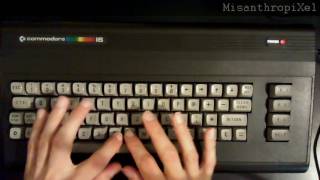 MisanthropiXel - live Commodore 16 keyboard (8-bit & synthwave)