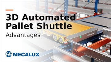 Top 8 Advantages of the 3D Automated Pallet Shuttle