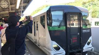 [今日からデビュー]特急あたみ　E 257系5500番台OM-52 青梅発車