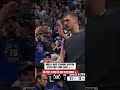 Nikola Jokić receives a standing ovation in Denver as he checks out after dropping a double-double 👏
