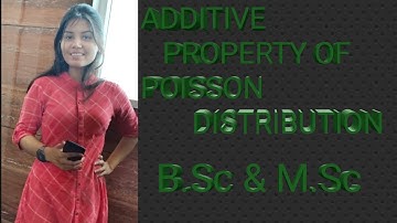Additive property of poisson distribution