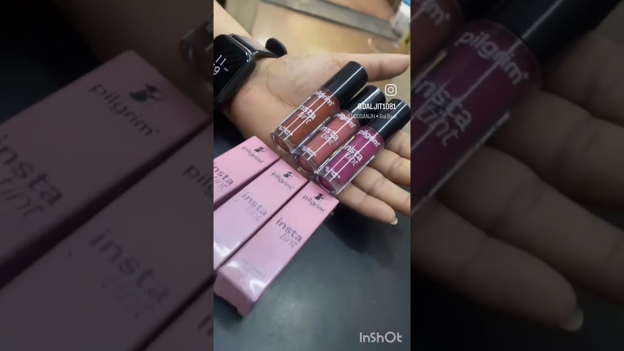 pilgrim new launch lip tint product ....