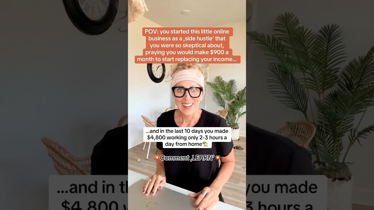 How to start an online business as side hustle + replace your income in 2 hrs a day 