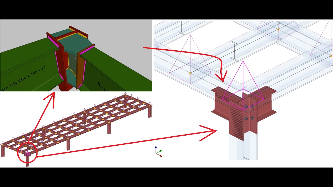 How to customize steel connections using CYPE 3D and CYPE Connect Steel