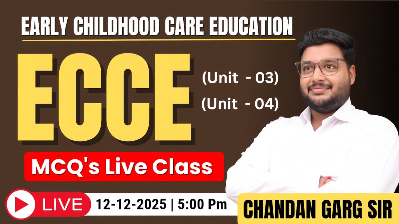 DECE Full Syllabus Free Classes ( Class - 02 )  | Unit 04 & 04 | IGNOU | MCQ's Live Class