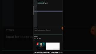 #tricky javascript output question | #array shift method in javascript