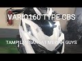 VARIO160 2025 VARIAN GRANDE MATTE WHITE TYPE CBS TAMPILAN CAKEP DAN ELEGANT