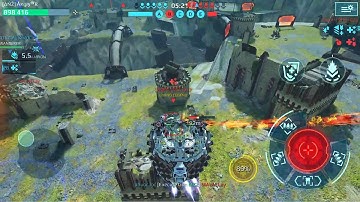 5 vs 5 Experience Live Team Death Match in War Robots: Epic Battles!