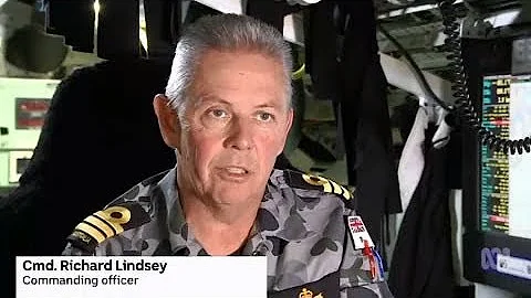 On board Collins-class submarine HMAS Waller with ...