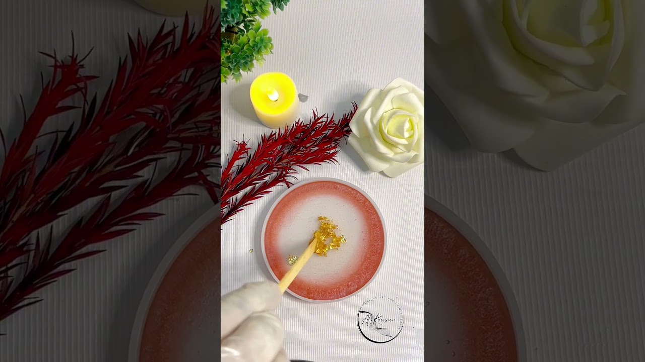 Resin Cup Coaster | Cup Tray 