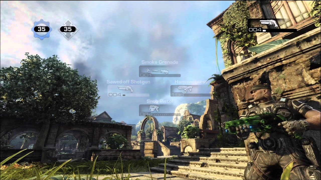 Gears of War 3 | Liquid Green Skins