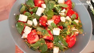 PORTULAC RECIPE. Super tasty, healthy salad for pennies! Plus a whole bunch of vitamins!